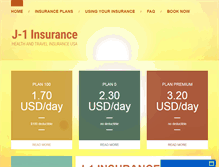 Tablet Screenshot of j1-insurance.com